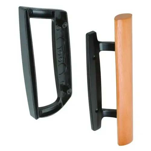 3-15/16" Surface Sliding Glass Door Handle Black