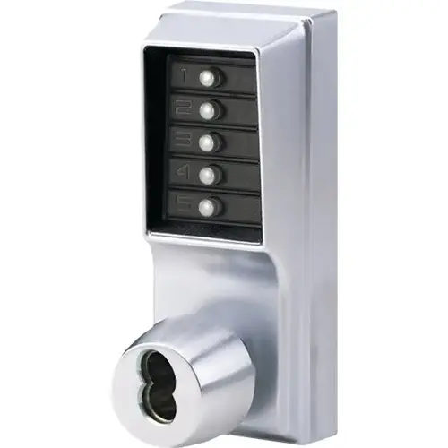 Kaba 1000 Series Keypad Entry Mechanical Lock Schlage Ic Satin Chrome