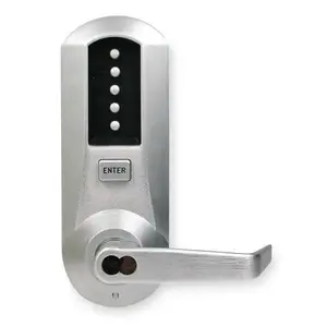 Simplex Access Controls 5021BWL-26D-41 Kaba Keypad Entry Mechanical Lock Ic Core Satin Chrome