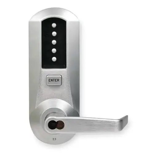 Kaba Keypad Entry Mechanical Lock Ic Core Satin Chrome