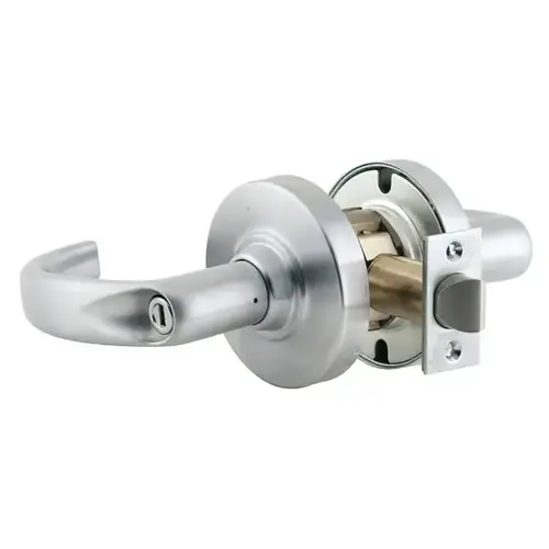 Grade 1 Cylindrical Lever Latchset. Privacy Sparta Satin Chrome Grade 1 Cylindrical Lever Latchset. Privacy Sparta Satin Chrome