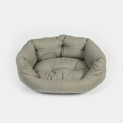 Vintage Dogstooth Deluxe Slumber Bed