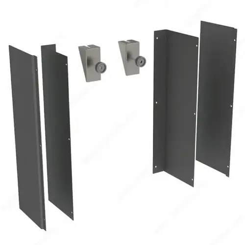 Cover Panel mounting adaptors for Baselift 6600 Anthracite Cover Panel mounting adaptors for Baselift 6600 Anthracite