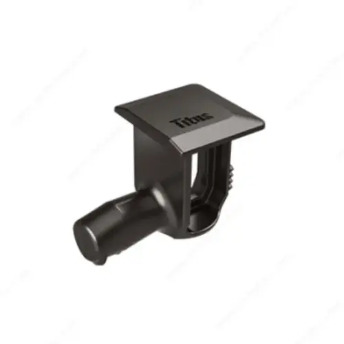 Metal Shelf Q-Bracket Black - pack of 100 Metal Shelf Q-Bracket Black - pack of 100