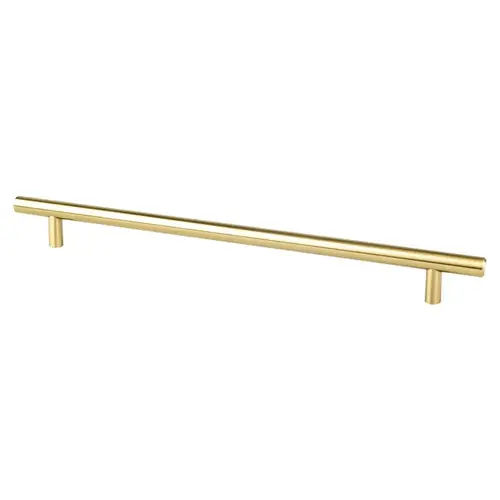 PRO LUXE Bar Pull Series 10-1/16" (256 mm) Center to Center Brushed Gold Pull PRO LUXE Bar Pull Series 10-1/16" (256 mm) Center to Center Brushed Gold Pull