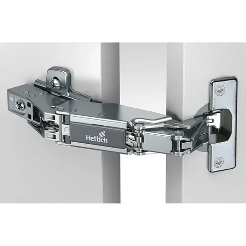 Hettich Sensys Self-Close Full Overlay Face-Frame;Frameless Hinges Nickel, 165 degree Screw-On Hettich Sensys Self-Close Full Overlay Face-Frame;Frameless Hinges Nickel, 165 degree Screw-On