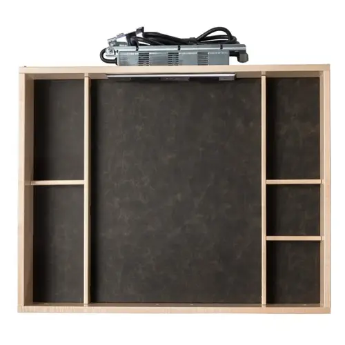 Galaxy Series 27"W Maple Charging Drawer Soft-close Full extension Slides, Door Mount