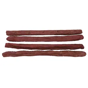 Hide Zero 473 Hide Zero 10 Inch 4 Pack Bully Flavored Rawhide Alternative Chew in Zip Lock Bag