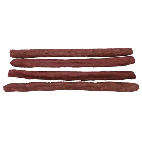 Hide Zero 10 Inch 4 Pack Bully Flavored Rawhide Alternative Chew in Zip Lock Bag