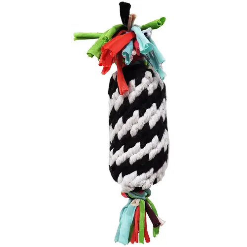 Super Scooch Rope Gummer With Squeaker 11 Inch Super Scooch Rope Gummer With Squeaker 11 Inch