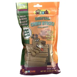 Mr. Scooch Dental Chews 801 10 Ounce Mr. Scooch USA Juicy Chicken Dental Chews Small