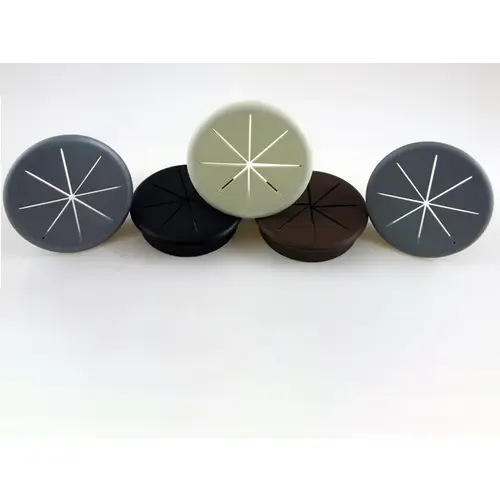 60mm Wire Gripping Grommet, White