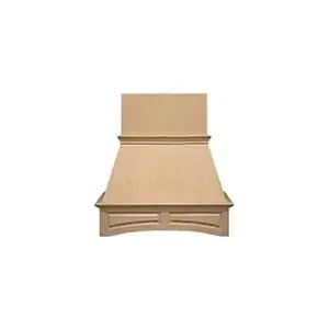 VMI, Inc. FDWHAP IS 36 RO VMI 36"W Red Oak Arched Raised Panel Island Top Mount Range Hood, Liner Sold Separately