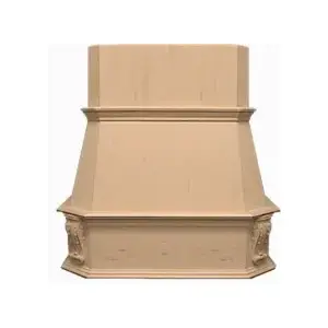 VMI, Inc. FDWHVK IS 42 M VMI 42"W Maple Victorian Island Top Mount Range Hood, Liner Sold Separately