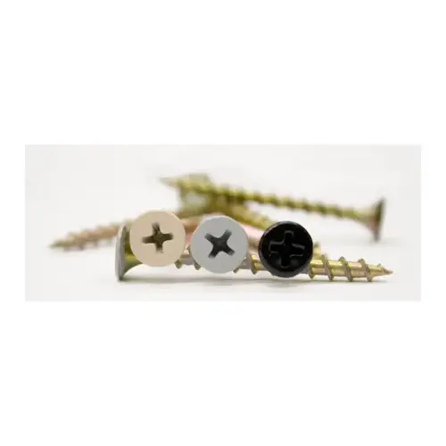 HandiSCREWS Color Matched Slatwall Screws Gray HandiSCREWS Color Matched Slatwall Screws Gray