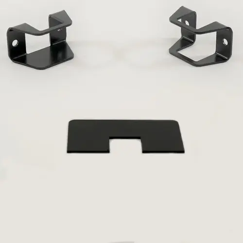 Floating Shelf and Vanity Brackets Concealed Brackets Black