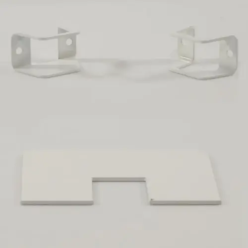 Floating Shelf and Vanity Brackets Concealed Brackets White