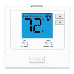 Pro1 IAQ T701 White Low-Voltage Single Stage Non-Programmable Electronic Thermostat