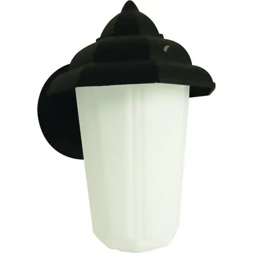 6.02 X 10.53 In. 1-Light Outdoor Lantern (Black) 6.02 X 10.53 In. 1-Light Outdoor Lantern (Black)