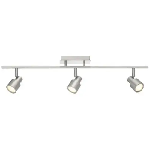Lincoln 28 Inch Wide Brushed Steel Track Light Lincoln 28 Inch Wide Brushed Steel Track Light