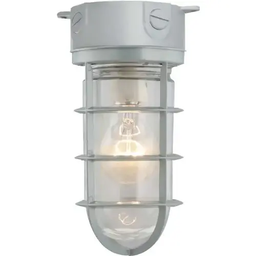 5.25 X 5.25 X 9.7 In. Incandescent Outdoor Wall Sconce