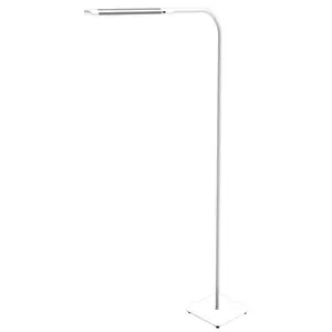 VIRIBRIGHT LIGHTING INC 850078 Led Floor Lamp White Finish