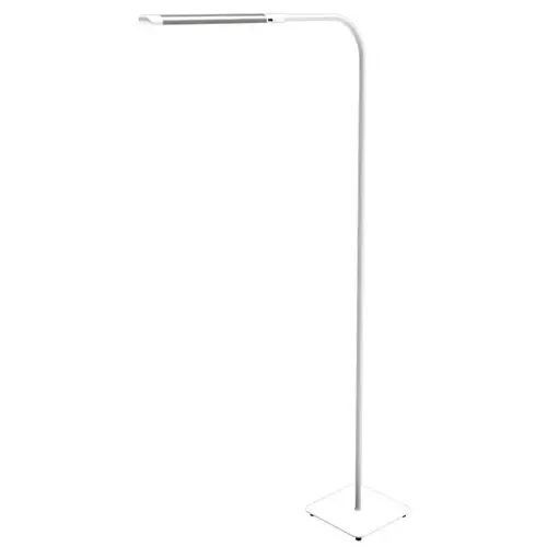 Led Floor Lamp White Finish Led Floor Lamp White Finish