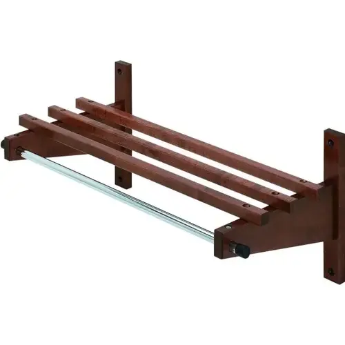 Coat Rack Walnut 30"