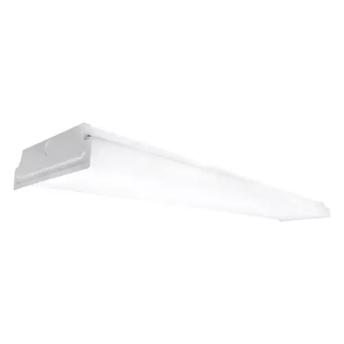 4 ft 120-277v 5600 Lm Square Lens Integrated Led White Wrap 4000k 4 ft 120-277v 5600 Lm Square Lens Integrated Led White Wrap 4000k