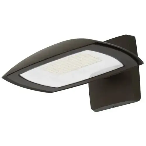 50w LED Bronze Outdoor Dusk To Dawn Wall Pack/Flood Light 5000 Lumens 4000k