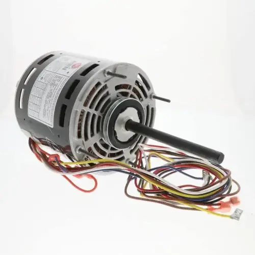 Motor Blower 1/2-1/3-1/4-1/5-1/6hp 115v 1075 Rpm 4 Speed 1/2" Shaft