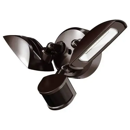 45w Int Led 100-Degree Bronze Motion Outdoor Flood Spot 6000 Lumens 4000k