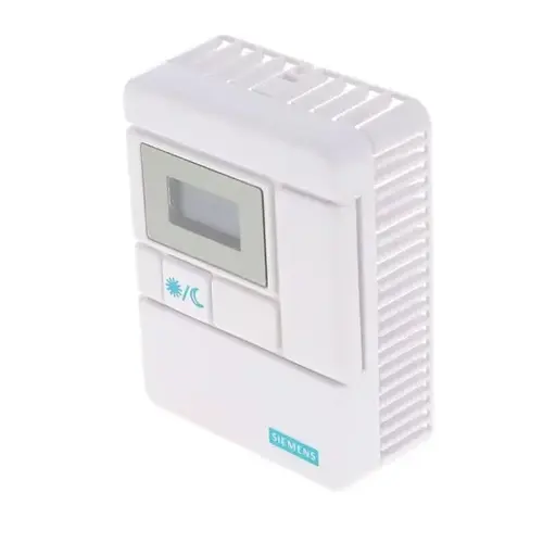 White Rm Temp Snsr With Setpoint & Overide White Rm Temp Snsr With Setpoint & Overide