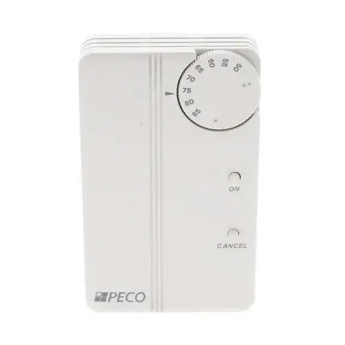 Temp Adj Zone Sensor With Comjack