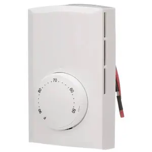 Cadet T521-W T521 Mechanical Single Pole Wall Thermostat, 22a, White