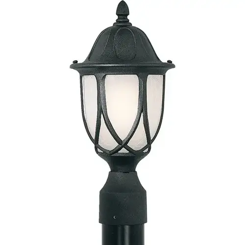 Capella 100w Post Lantern Lighting Post Cap (Black)