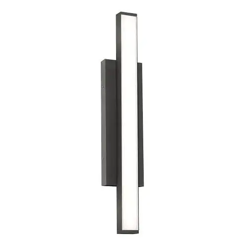 Gale 24 In. LED Outdoor Sconce Textured Black 120-277v, 3000k
