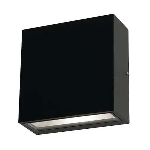 Dexter 6 In. 2-Light LED Outdoor Sconce Black 120-277v, 3000k