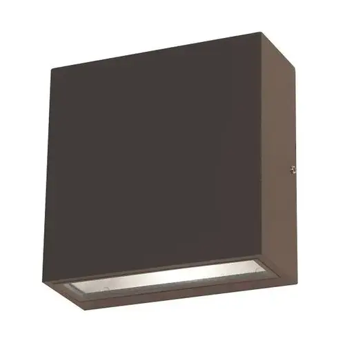 Dexter 6 In. 1-Light LED Outdoor Sconce Bronze 120-277v, 3000k