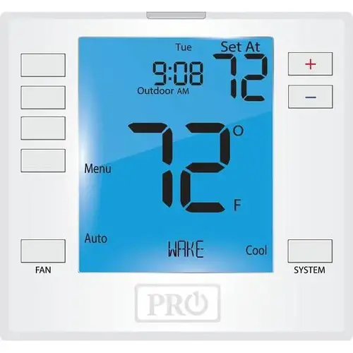 Digital Universal Thermostat, Programmable, Heat Pump / Conventional