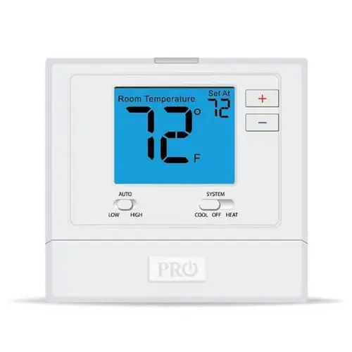 Digital PTAC Thermostat, Non-Programmable, Heat Pump / Conventional Digital PTAC Thermostat, Non-Programmable, Heat Pump / Conventional