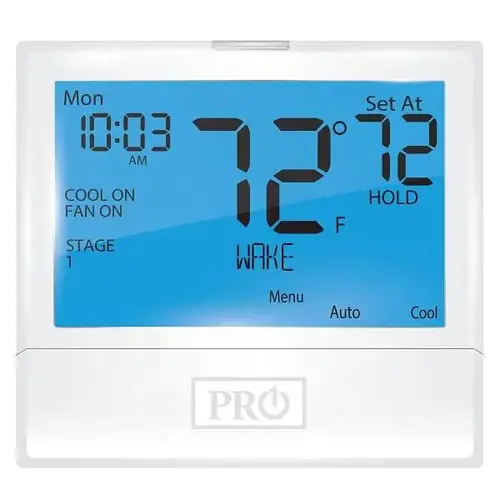 Digital Thermostat, Programmable, Residential / Light Commercial Digital Thermostat, Programmable, Residential / Light Commercial