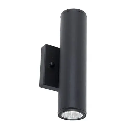 Beverly 10 In. LED Outdoor Sconce Black 120-277v, 27/30/35/40/50k