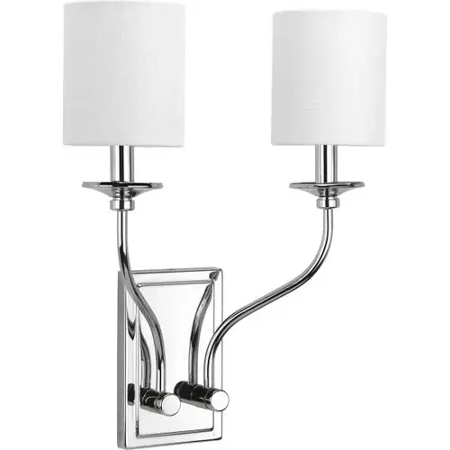 Bonita 13.75 In. 2-Light Incandescent Wall Sconce (Polished Chrome) Bonita 13.75 In. 2-Light Incandescent Wall Sconce (Polished Chrome)
