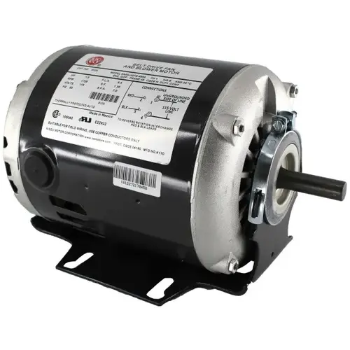 115 Volt 1/3 Hp Belt Driven Fan Motor