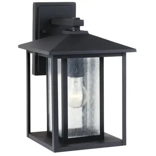 Generation Lighting Hunnington 9 X 14 In. 1-Light Outdoor Lantern (Black) Generation Lighting Hunnington 9 X 14 In. 1-Light Outdoor Lantern (Black)