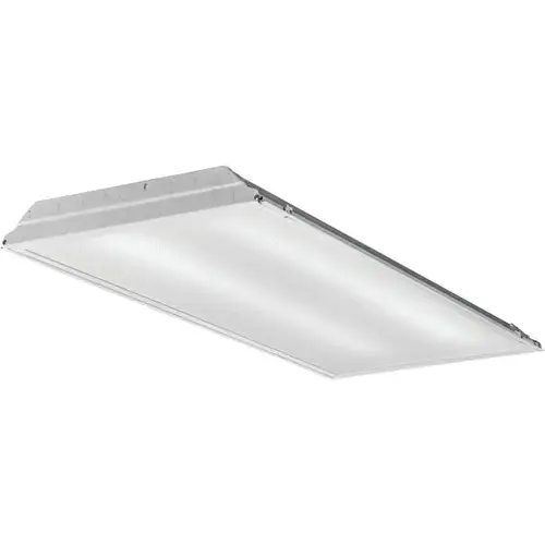 White 4-Lamp 4000 Lumens 4000k LED Lensed Recessed Troffer 2gtl 4 40l Ez1 Lp840 White 4-Lamp 4000 Lumens 4000k LED Lensed Recessed Troffer 2gtl 4 40l Ez1 Lp840