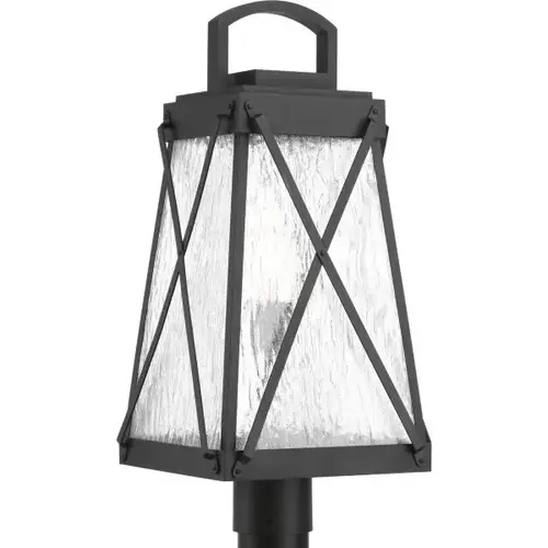 Creighton 100w Lighting Post Cap (Black)