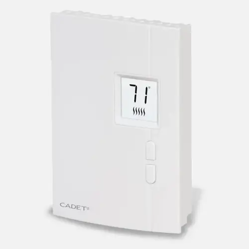 Single-Pole Electronic Non-Programmable 10.4amp Wall Thermostat Single-Pole Electronic Non-Programmable 10.4amp Wall Thermostat