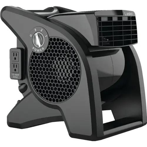 Pro-Performance Pivoting Utility Fan, Black